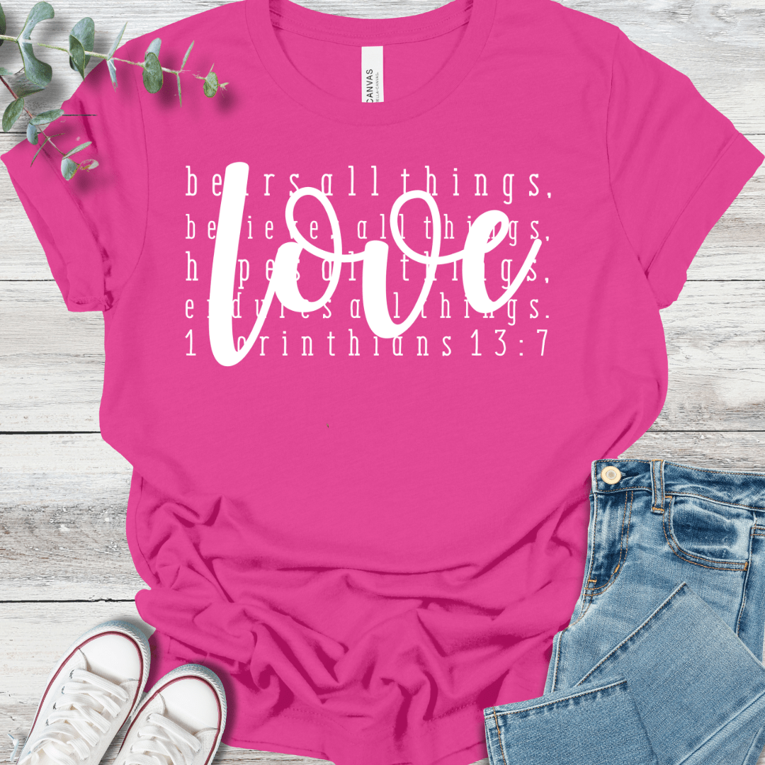 Love Like 1 Cor. 13 Premium T-Shirt