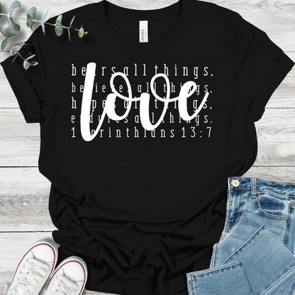 Love Like 1 Cor. 13 Premium T-Shirt