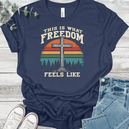 Sunset Freedom Premium T-Shirt