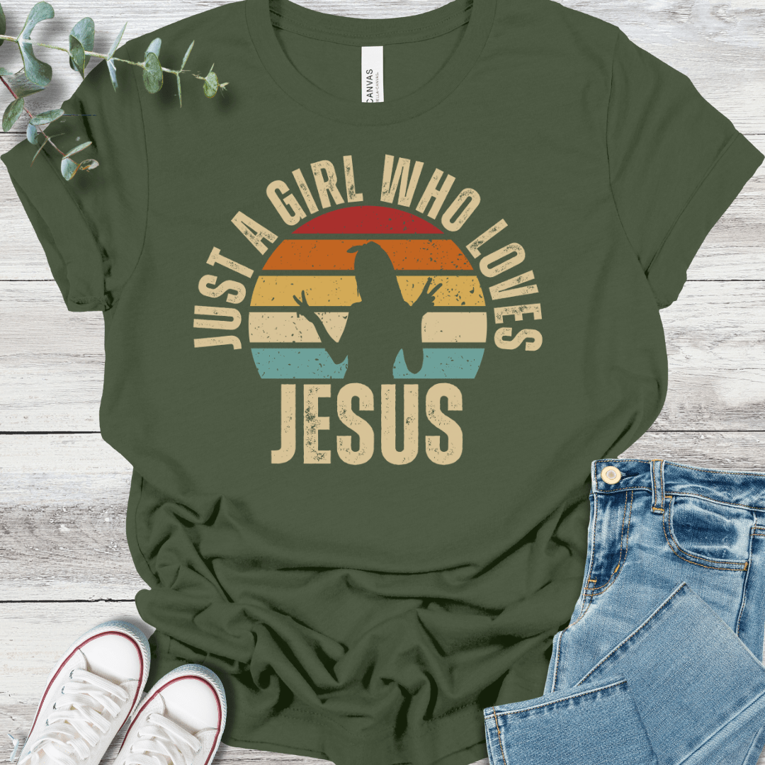 Just a Girl Premium T-Shirt