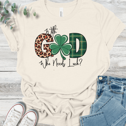 Who Needs Luck? Premium T-Shirt