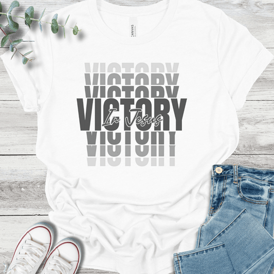 Victory in Jesus Premium T-Shirt